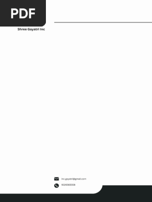 Minimalist Business Letterhead