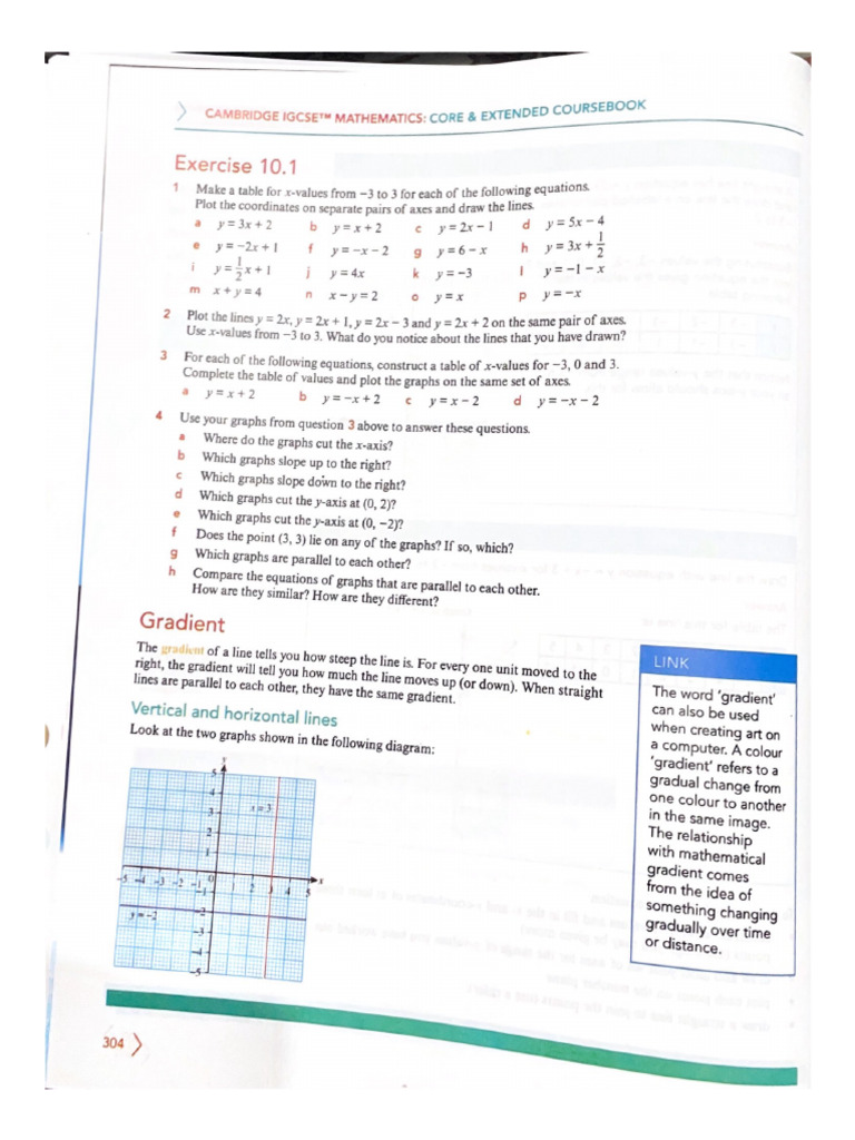 Cambridge Igcset™ Mathematics Core & Extended Coursebook | PDF