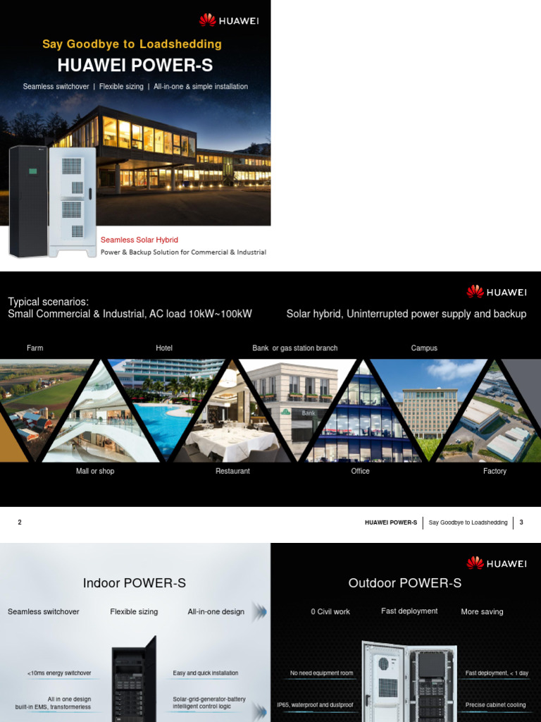 Huawei Power S 2 | PDF | Sustainable Technologies | Sustainable Energy