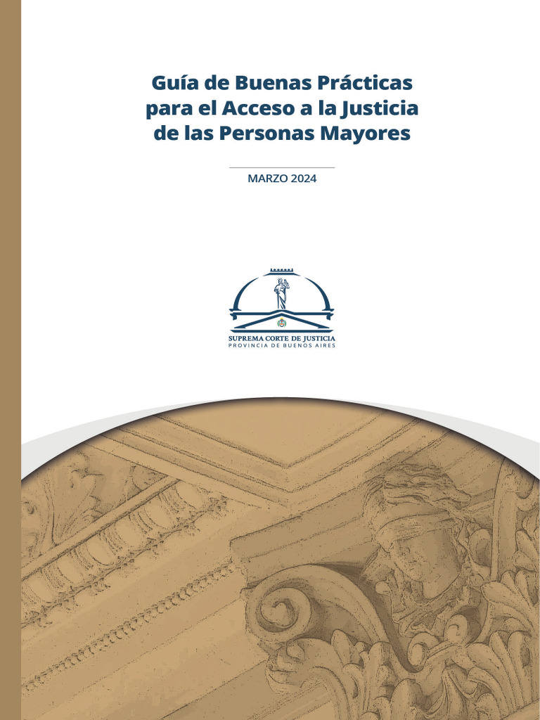Guía de Acceso a Justicia para Mayores | PDF | Convenio europeo de ...