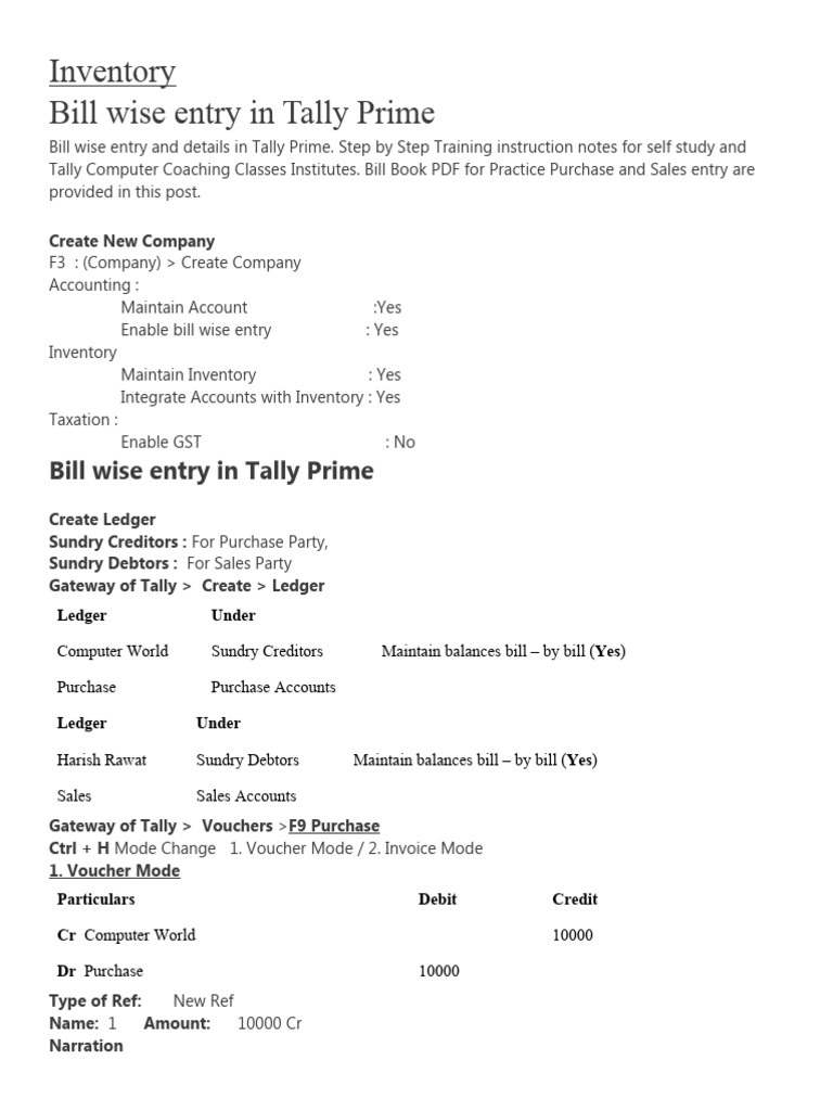 Inventory in tally prime download free pdf debits and credits