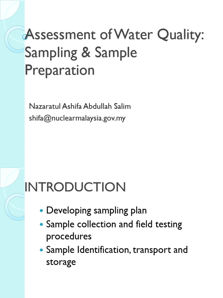 1440479406-Topic 19 Sampling&Preparation | PDF | Sampling (Statistics ...
