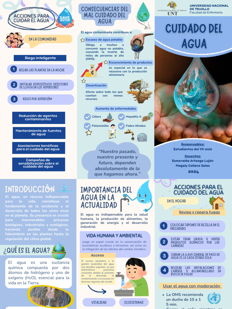 Cuidado del Agua y Salud en Enfermería | PDF | Agua | Entorno natural