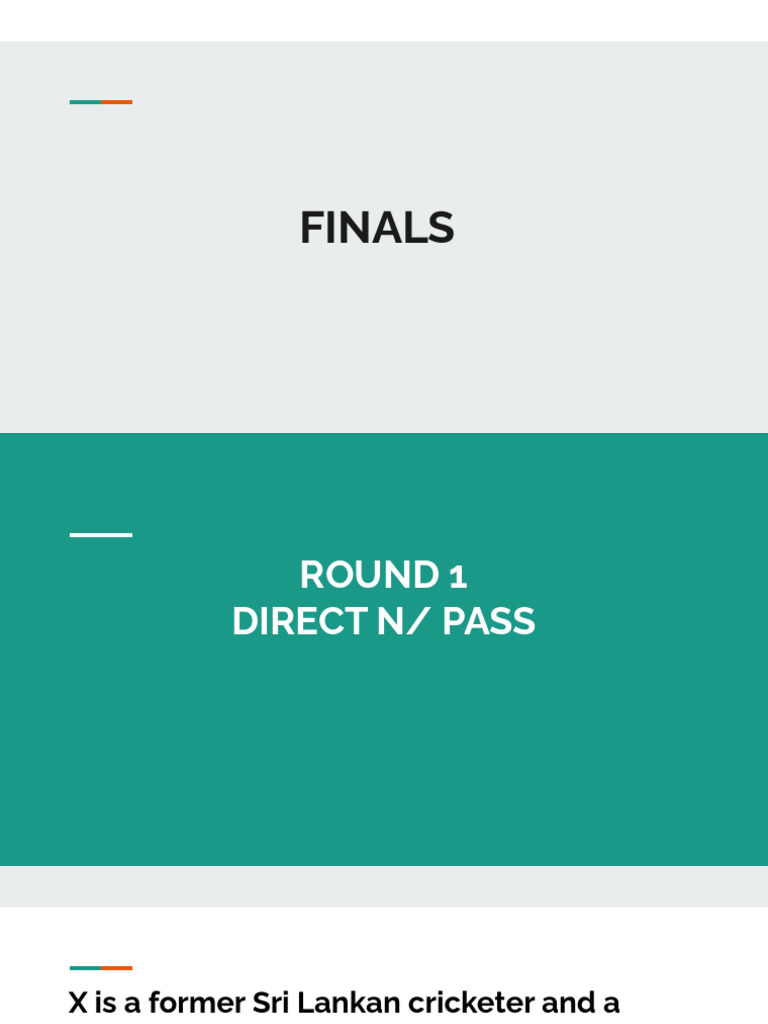 FINALS | PDF