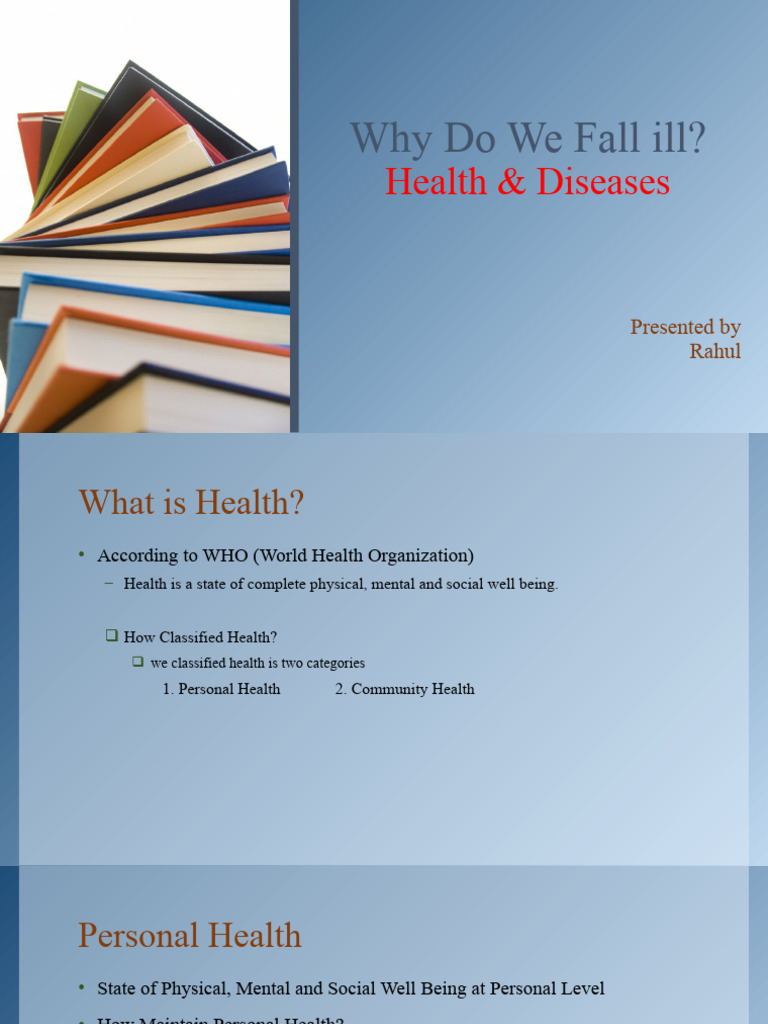 Why Do We Fall Ill | PDF | Infection | Vaccines