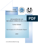 Recursos Hidricos Chile Recurso