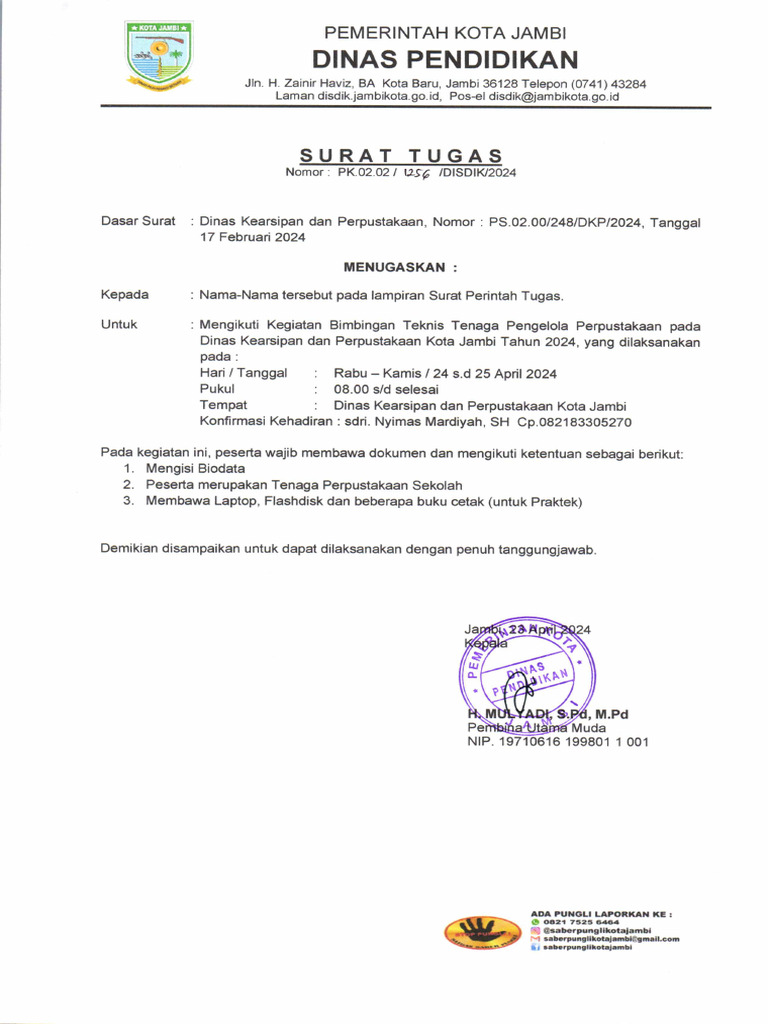 Bimbingan Teknis Bagi Tenaga Kesehatan Terkena Sanksi