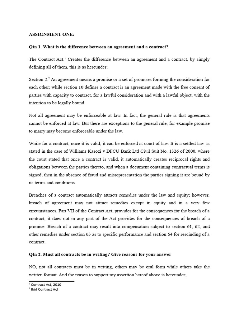 Cwrk sam pdf offer and acceptance common law