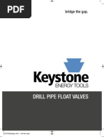 Drill Pipe Float Valves Catalogue | PDF | Valve | Pipe (Fluid Conveyance)