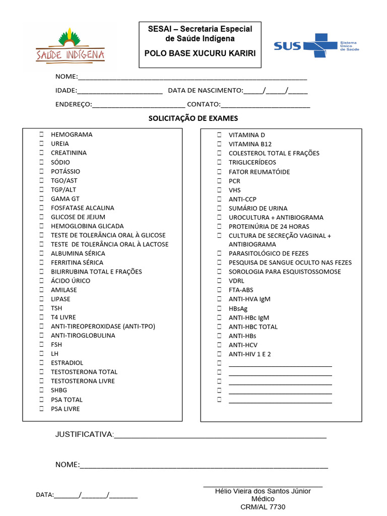 1 . FOLHA TIMBRADA E COM RODAPÉ - Copia | PDF | Especialidades médicas ...