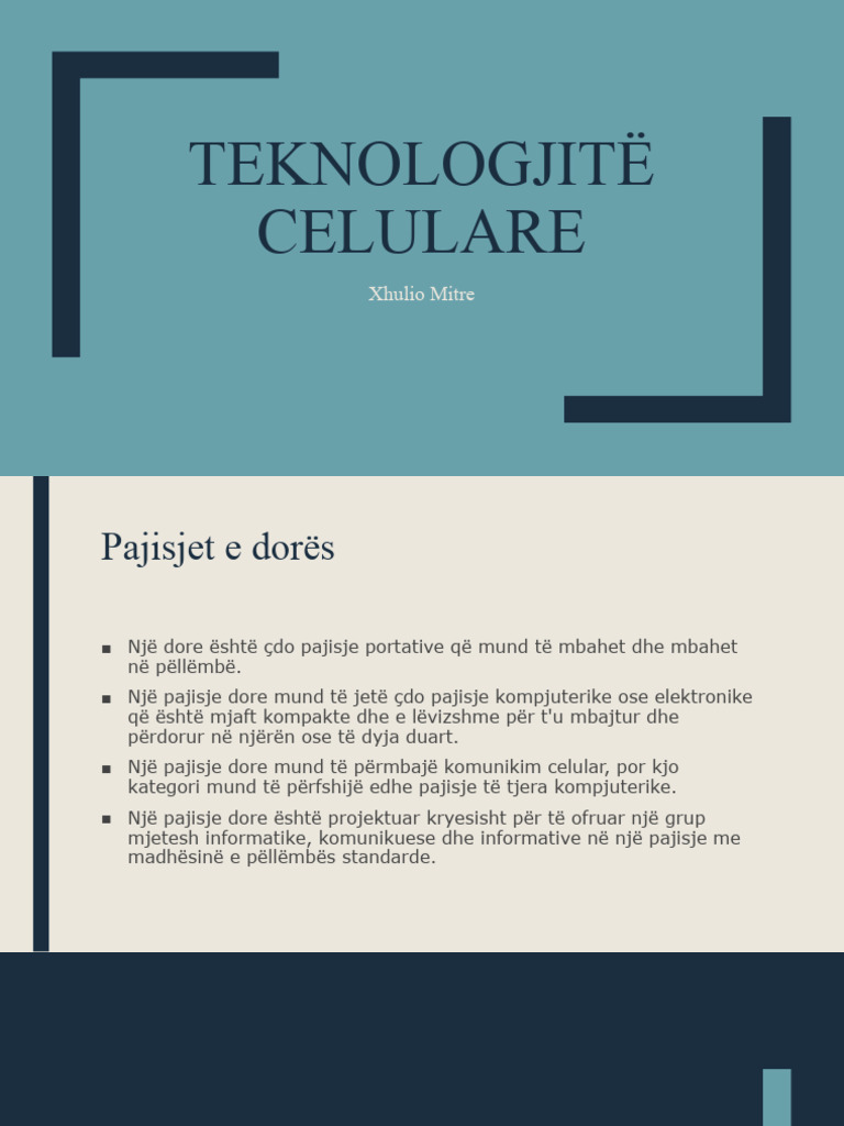 Mobile Technologies | PDF