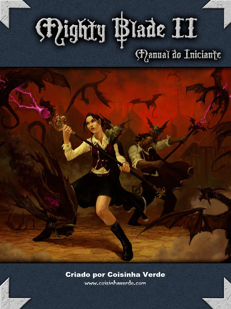 Manual do Iniciante para Mighty Blade RPG | PDF | Jogos de RPG