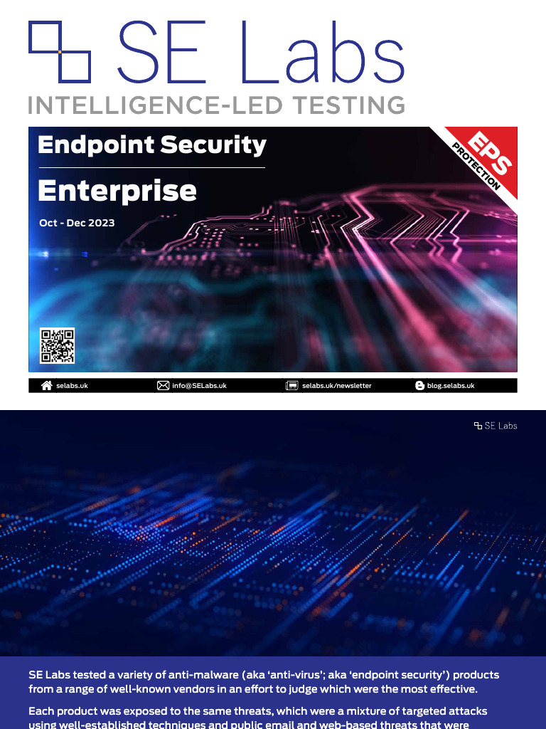 Endpoint Security Eps Enterprise 2023 12 2 | PDF | Security | Computer ...