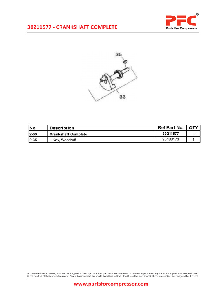 Crankshaft Complete | PDF
