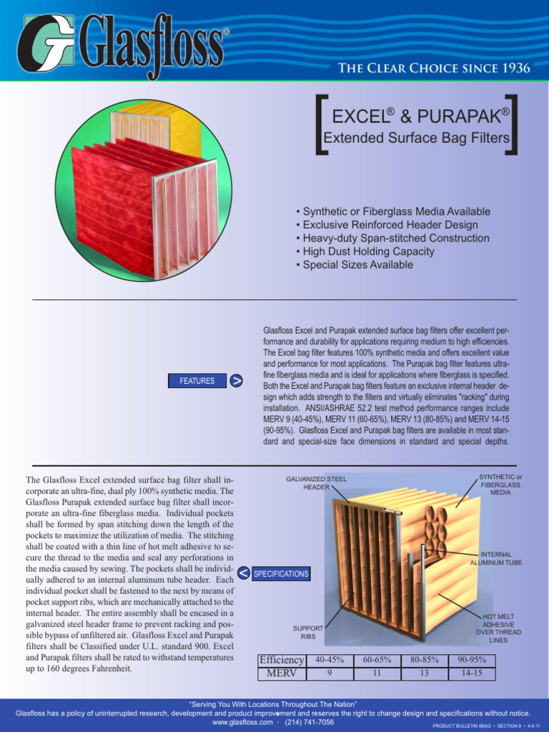 Industrial Maid Bag Filters | PDF | Fiberglass | Building Materials