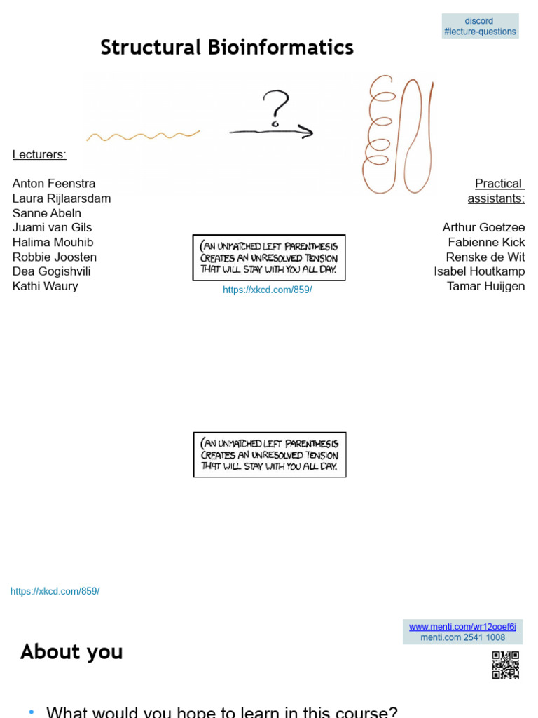Lecture1 sb2022 pdf alpha helix beta sheet