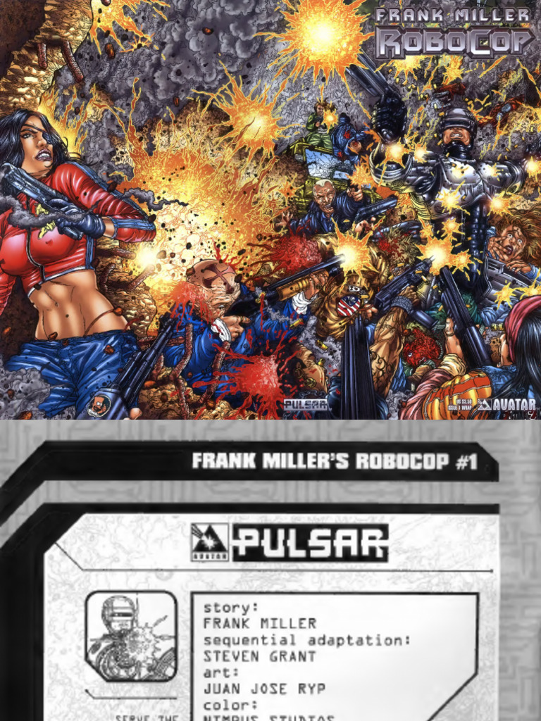 Frank Miller's Robocop v01 | PDF | Publishing Companies Of The
