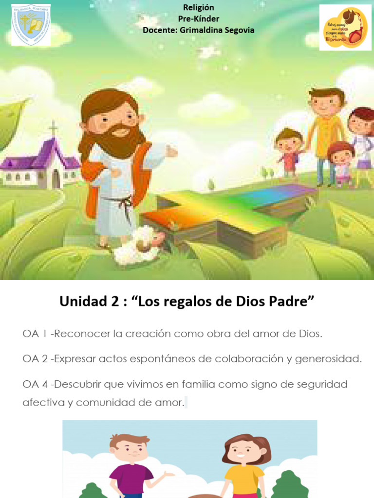 Regalos de Dios: Amor y Creación Infantil | PDF | Amor | Dios