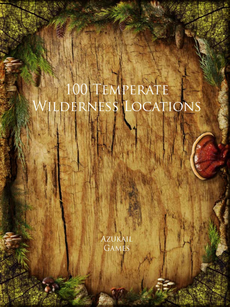 100 Temperate Wilderness Locations | PDF