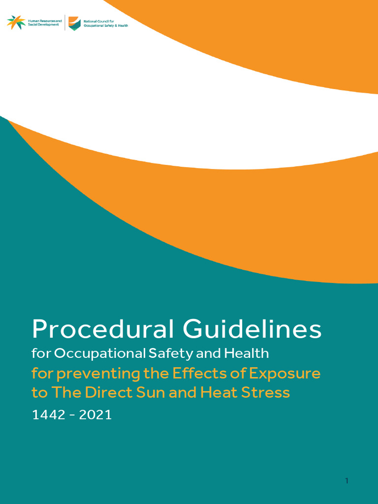 Occupational Heat Stress Guidelines | PDF | Occupational Safety And ...