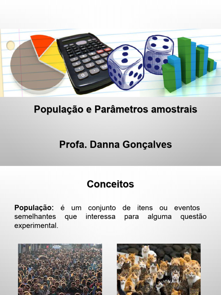 População e Parâmetros Amostrais | PDF | Amostragem (Estatística ...