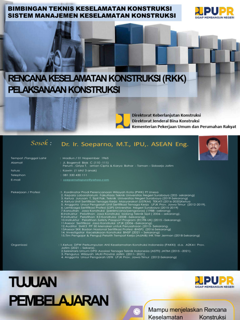 Rencana Keselamatan Konstruksi (RKK) | PDF