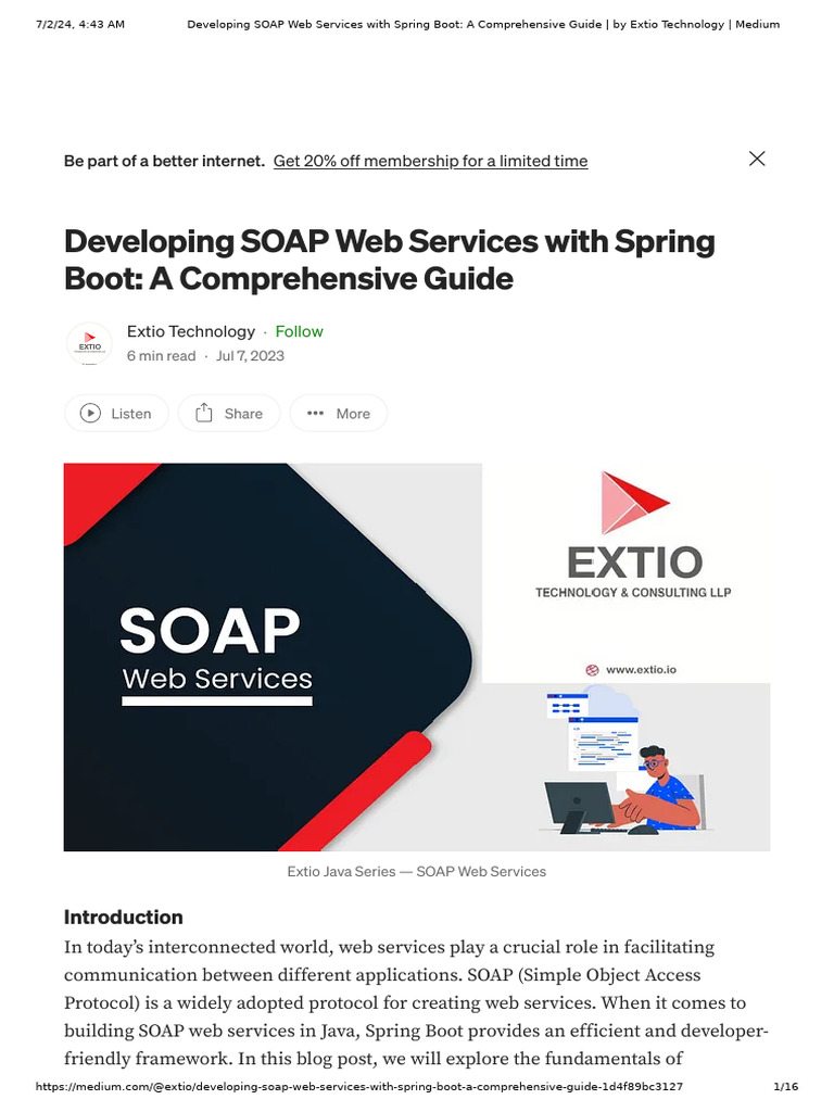 Developing SOAP Web Services With Spring Boot - A Comprehensive Guide ...