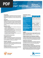 TDS Flexigel Advantage - Chile - 1 | PDF | Naturaleza | Cantidades fisicas