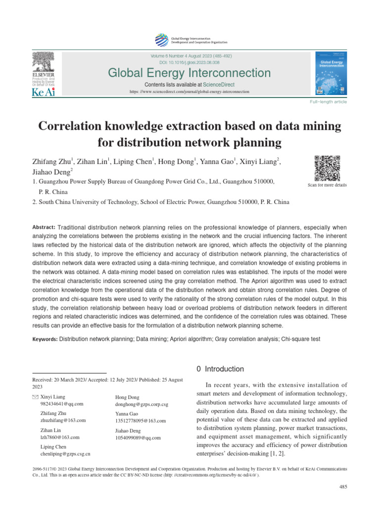 Data Mining for Distribution Network Planning | PDF | Applied Mathematics