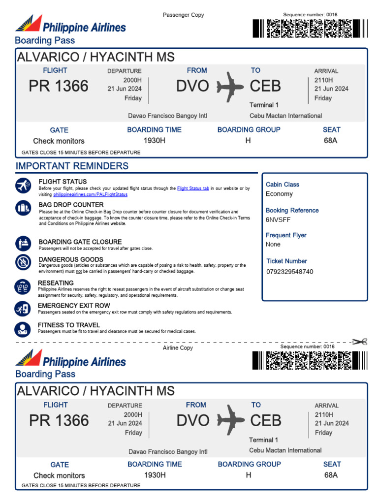 Philippine airlines 21jun2024 6nvsff alvaricohyacinth pdf airlines