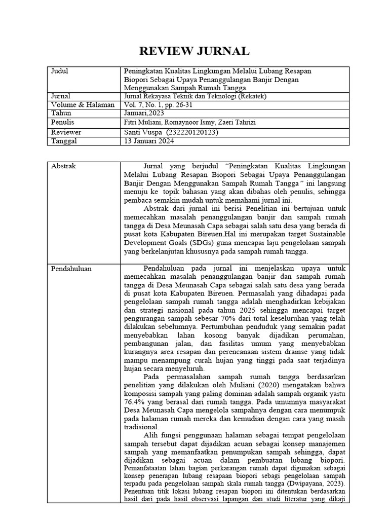 REVIEW JURNAL Struktur Beton | PDF