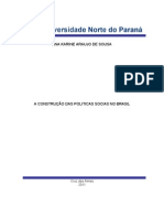 A Construção Das Politicas Sociais No Brasil - Ana Karine