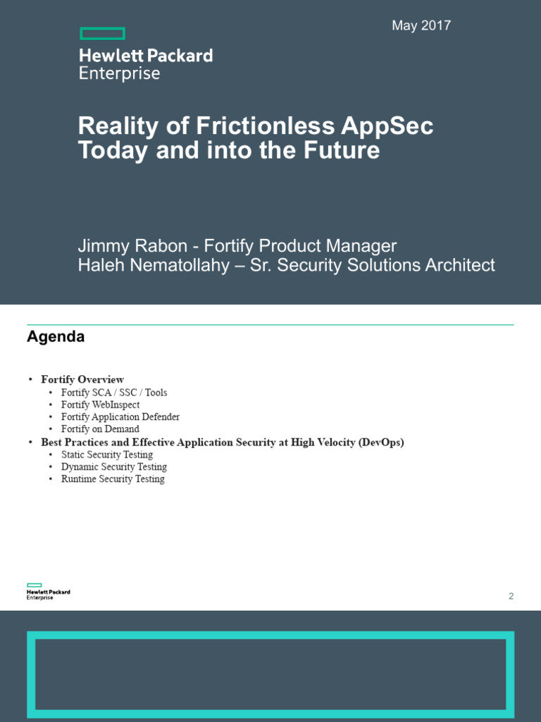 Reality of Frictionless AppSec | PDF | Vulnerability (Computing) | Security