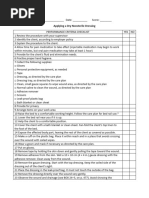 Wound Packing Procedure Guidelines | PDF | Wound | Clinical Medicine