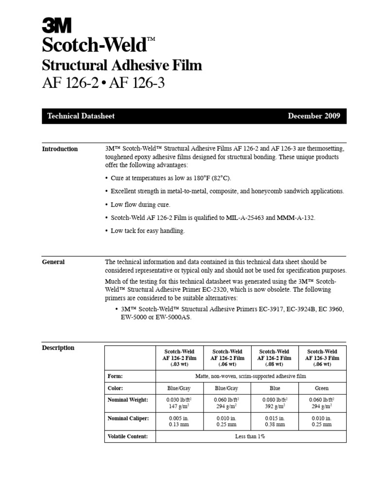 Af 126 | PDF | Adhesive | Legal Liability