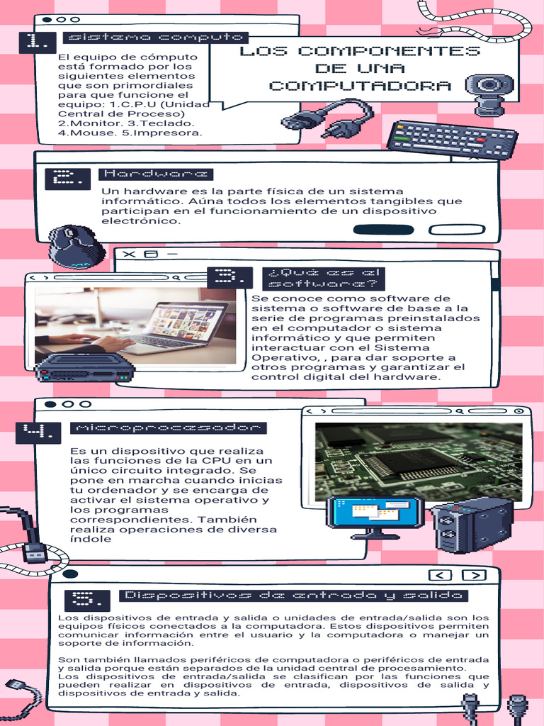 Componentes Esenciales de una Computadora | PDF | Informática