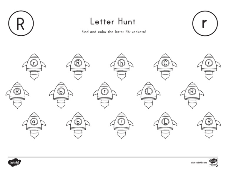 Letter R Hunt | PDF