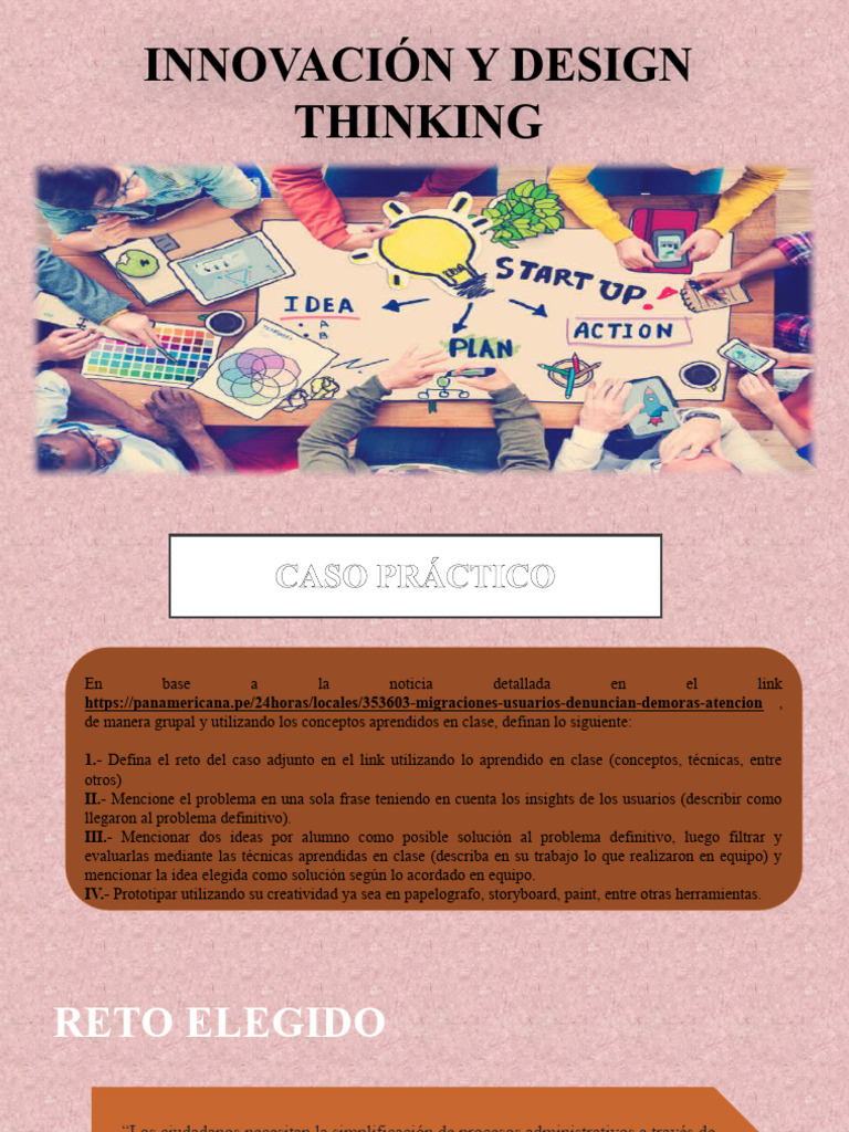 Caso #02 Innovacion - Innovacion y Design Thinking | PDF | Innovación ...