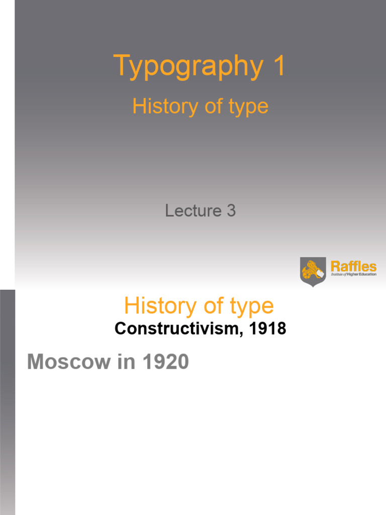 History of Typography and Modernism | PDF