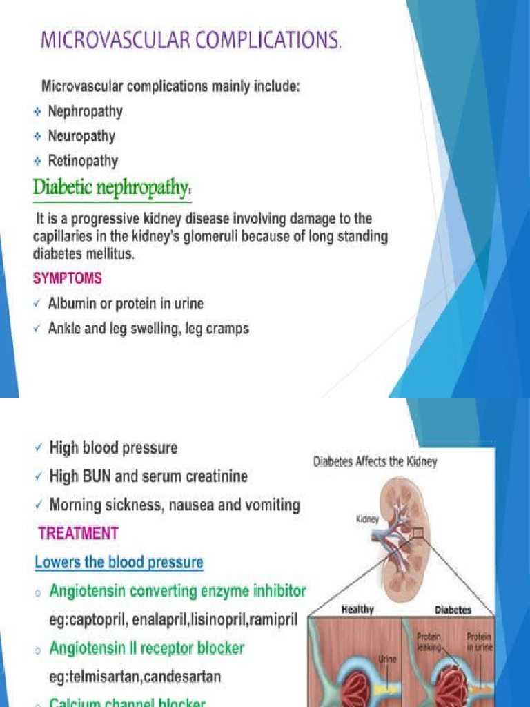 Diabetes Microvascular Complications | PDF