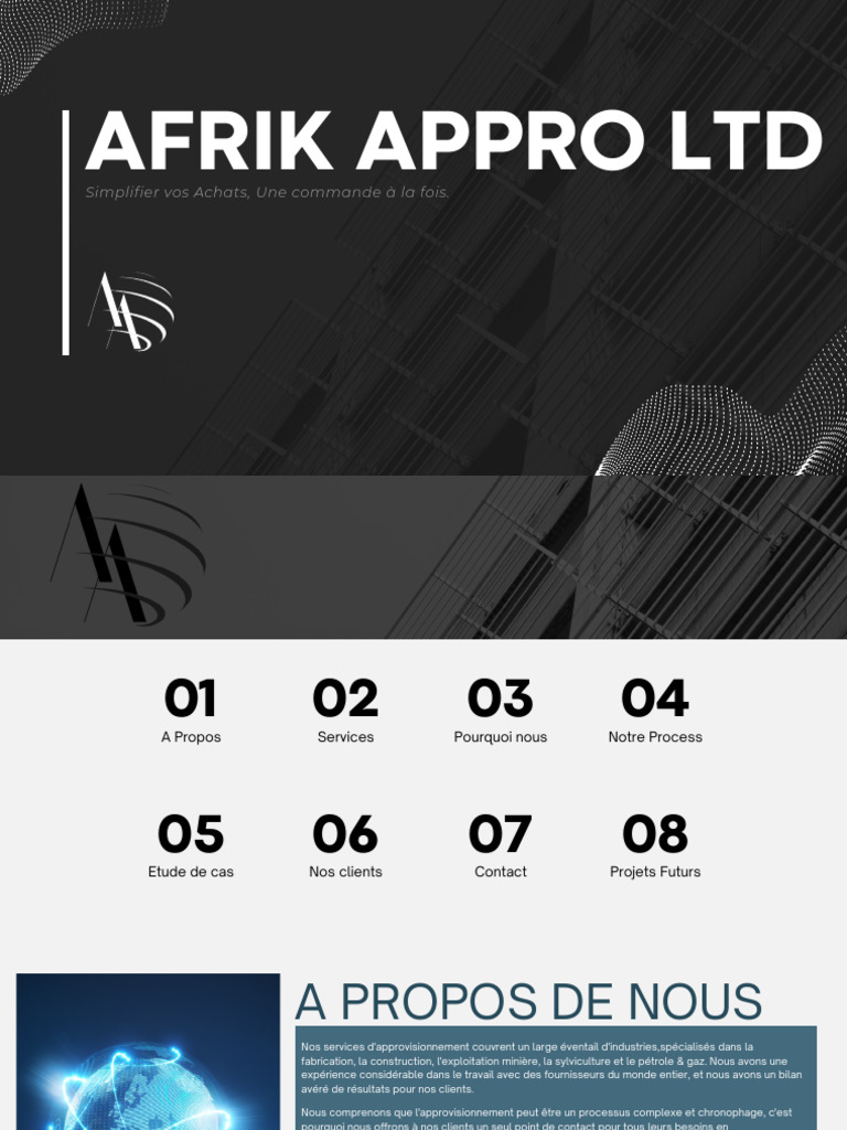 Simplifiez vos Achats avec Afrik Appro | PDF | Énergie durable | Business