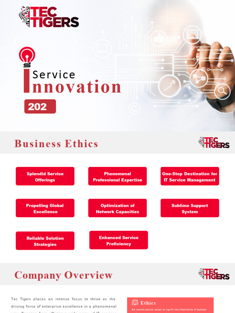 Tec Tigers: IT Service & 5G Solutions | PDF | Computer Network ...