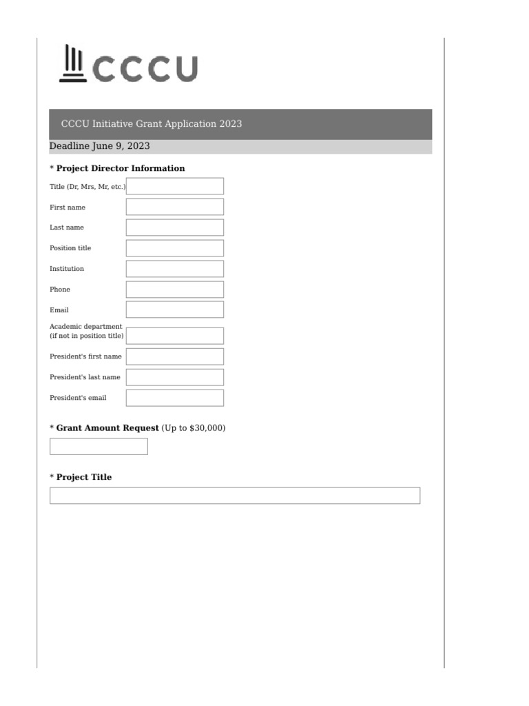 2023 initiative grant application sample form pdf human communication