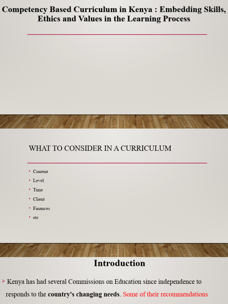 1 A Brief On Education Sysetm in Kenya Since Independence | PDF ...
