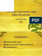 The Most Commonly-Used Data Structures: Terence Parr USF