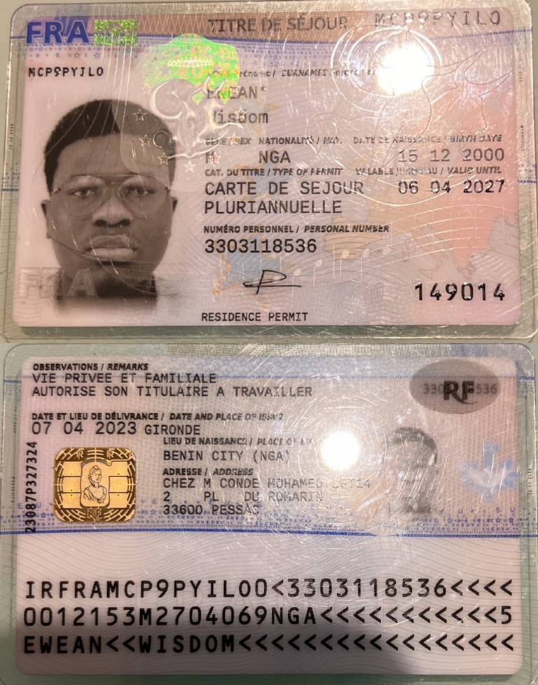 Carte de Séjour | PDF