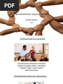 Ngokubambisana Singazuza Lukhulu