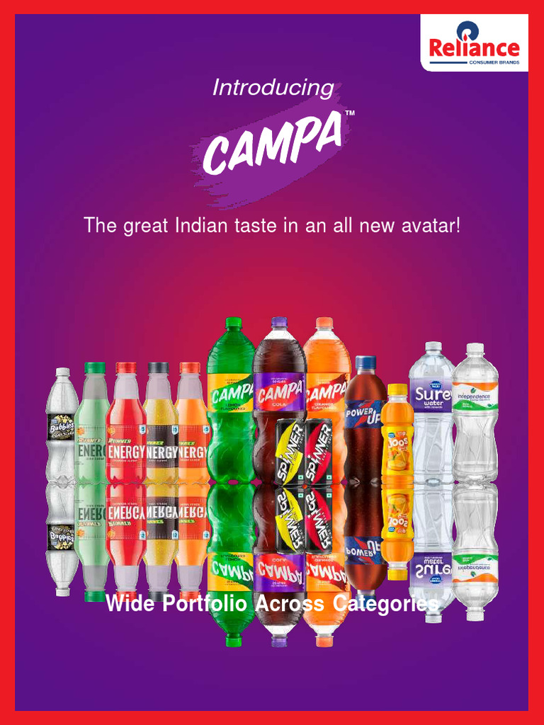 Campa cola product list and price pdf