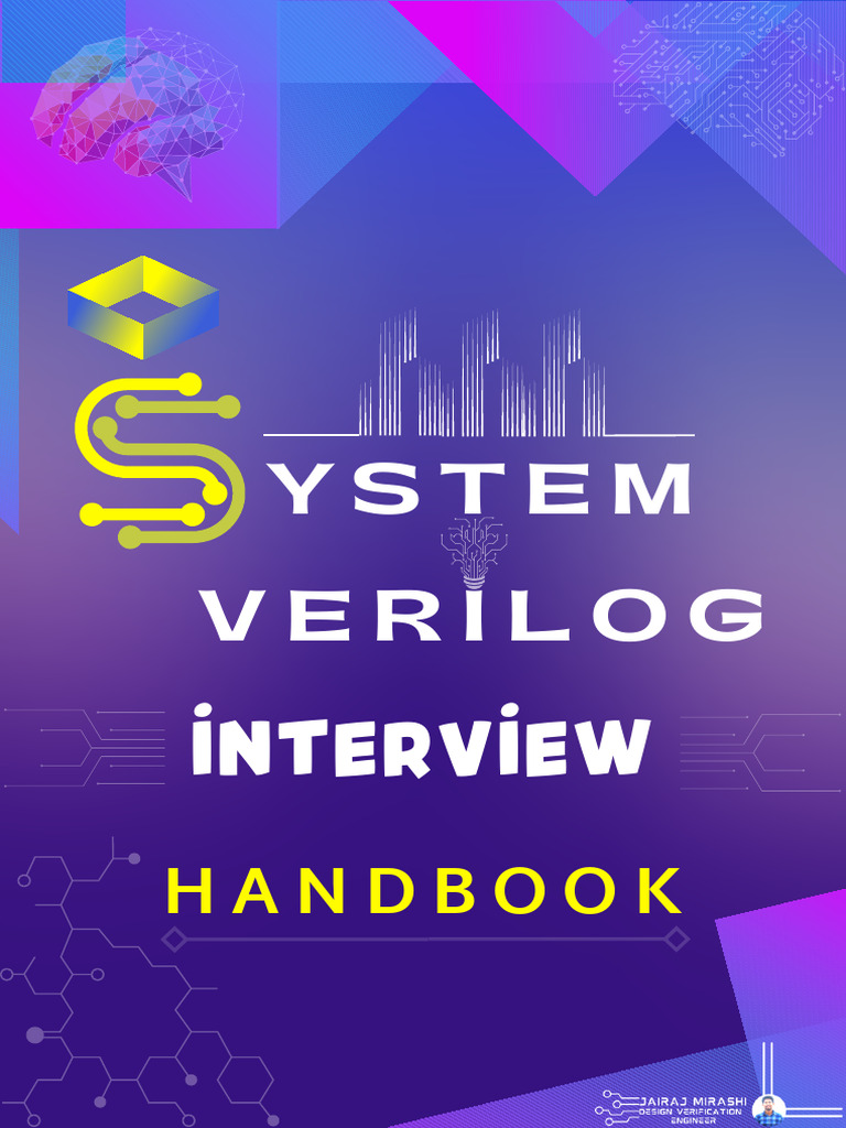 Systemverilog Interview Handbook PDF Integer Computer Science Systemverilog interview handbook pdf integer computer science