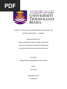 Law346 Group Assignment